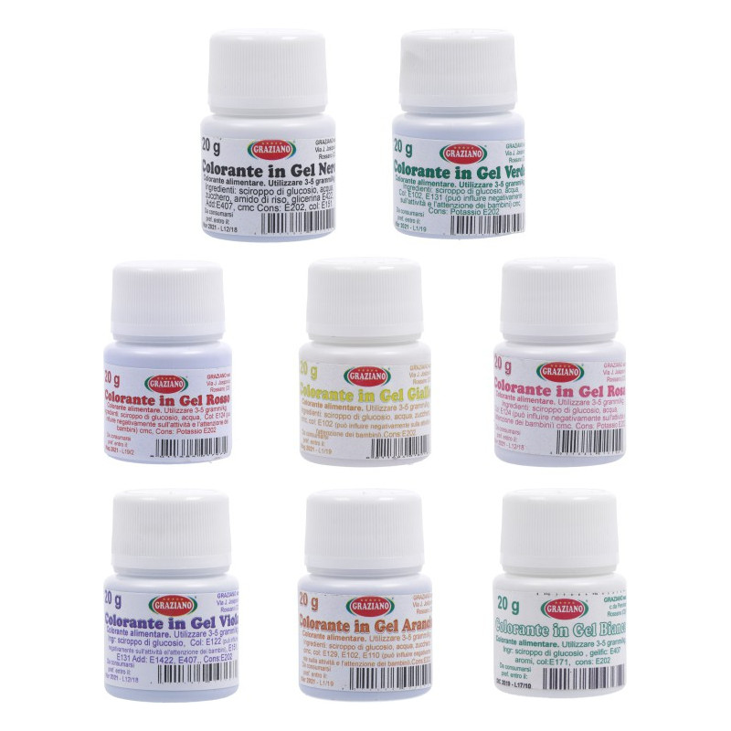 Colorante Gel Bianco 20g